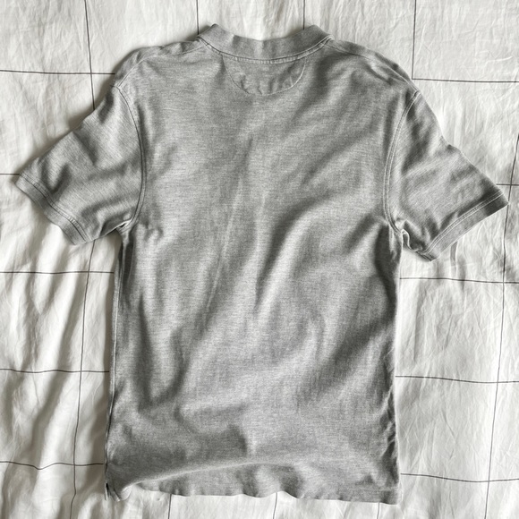 Zara Man Grey Polo Shirt Size M - Picture 4 of 6
